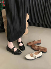 LBSFY  - Casual Women Loafers Round Toe Black Brown Beige 2024 New Arrivals Fashion Dress Shoes Woman Low Heeled Party Pumps Size 35-39